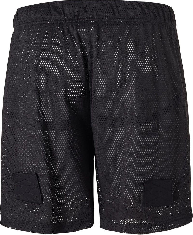 CCM Boy's Loose Fit Hockey Mesh Jock Shorts with Sock Tabs Junior Sports - Image 2